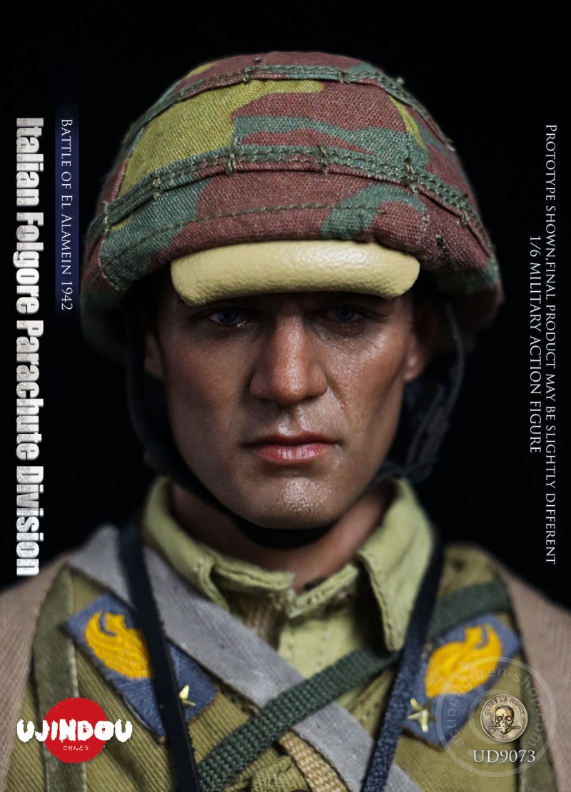 Italian Folgore Parachute Division - Battle of El Alamein 1942 - in 1/6 scale
