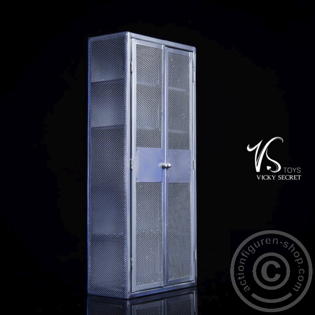 Cabinet / Locker / Spind - grey Metall