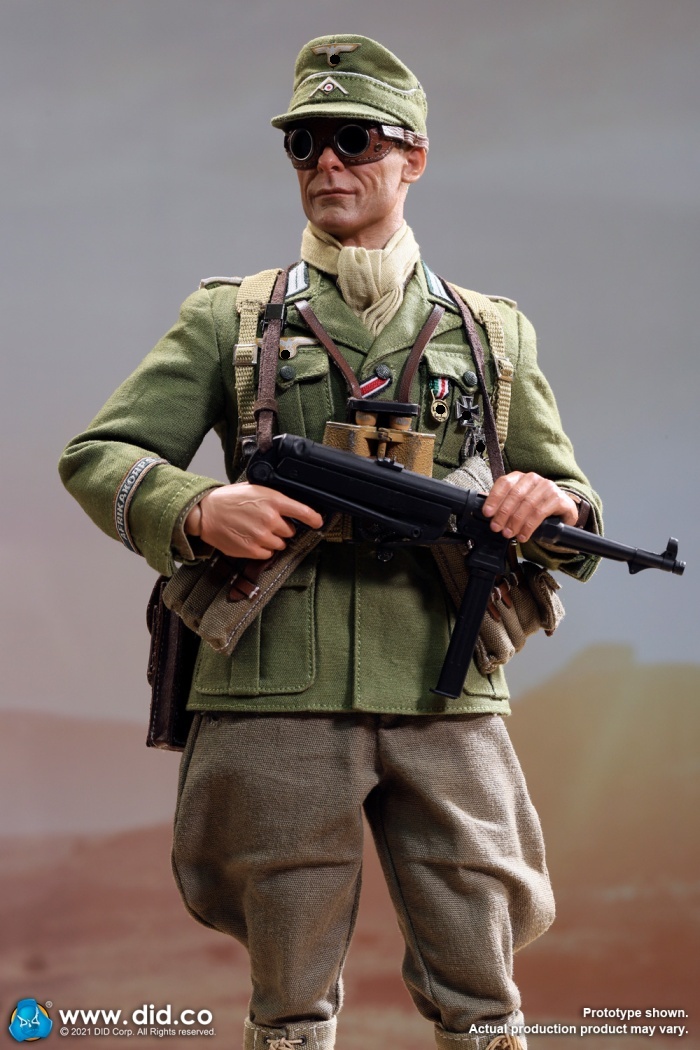 Wilhelm - WWII German Afrika Korps Infantry Captain