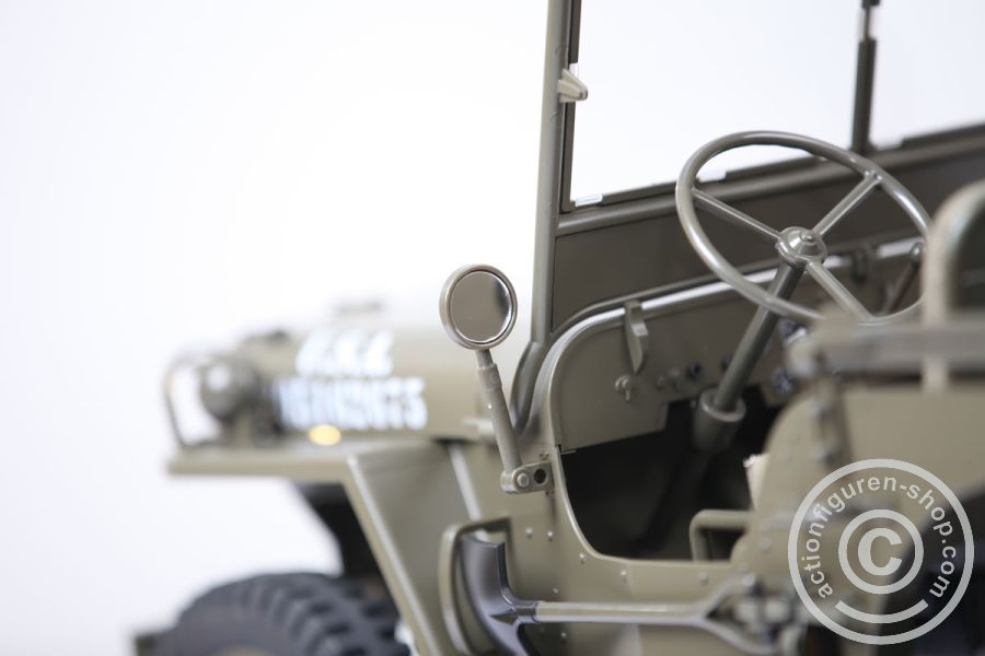 Mirror Set for Willys Jeep - 1/6 scale