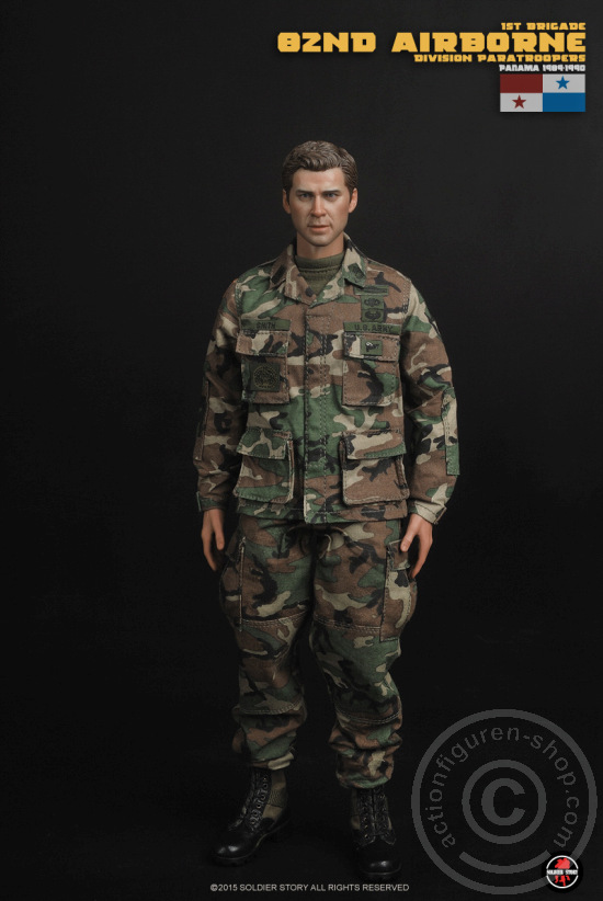 SSt089-20 82nd Airborne Paratrooper Panama 89-90