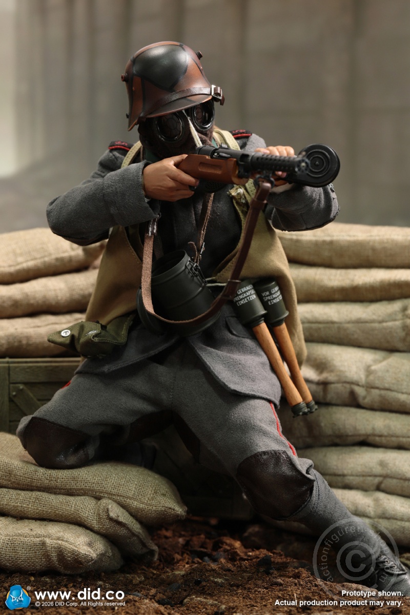 Bodo - WW I German Army Stormtrooper Infantry - in 1/6 scale
