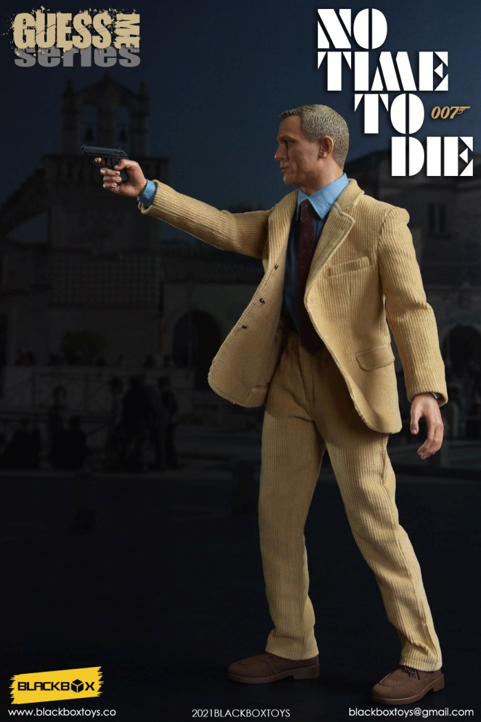 BBT-9025-12 Agent James - No Time to Die - in Civil Outfit