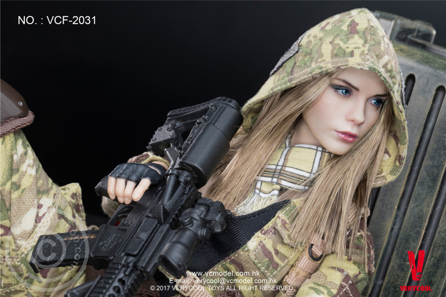 VCF2031-198RTu3TojI0ZKA Villa - MC Camouflage Women Soldier