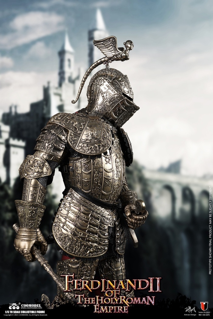 COO-SE105-05 Ferdinand II of Holy Roman Empire (Standard Copper Version)