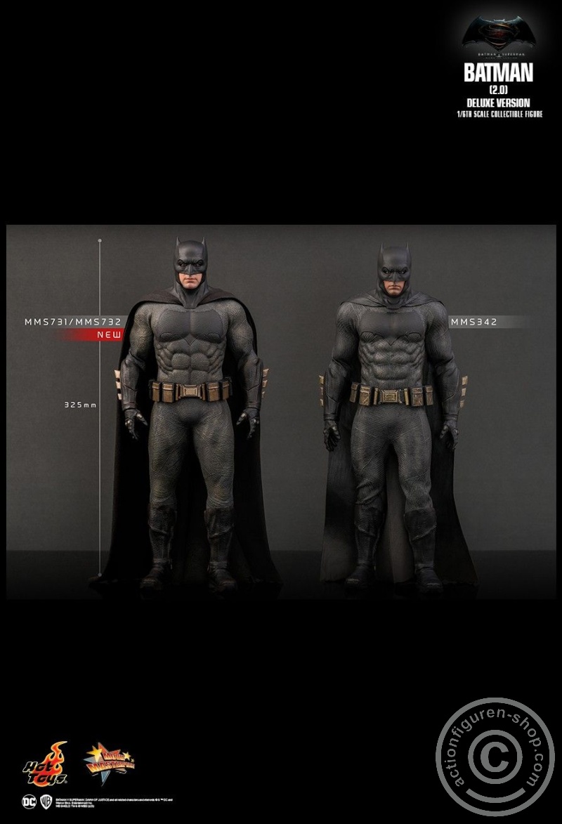 Batman v Superman: Dawn of Justice - 1/6th scale Batman (2.0) - (Deluxe Version) - MMS732 Batman v Superman: Dawn of Justice - 1/6th scale Batman (2.0) - (Deluxe Version) - MMS732