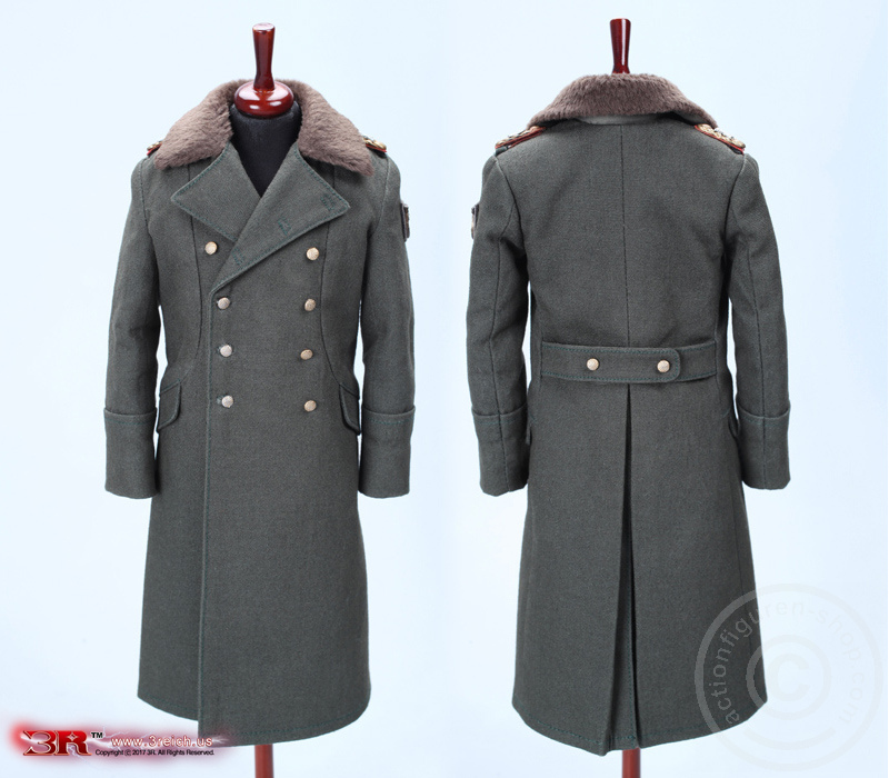 German Great Coat w/ fur collar