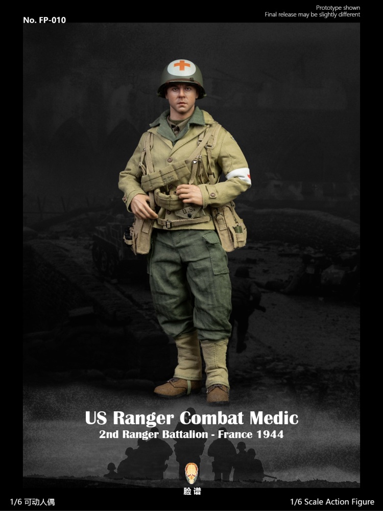 Combat Medic - Wade - US Ranger - France 1944