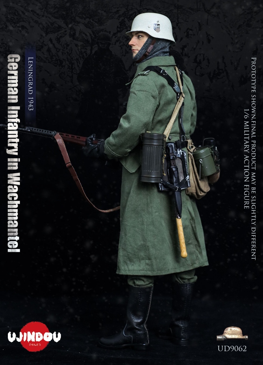 German Infantry - Wachmannschaft - w/ Wachmantel - Leningrad 1943 - in 1/6 scale