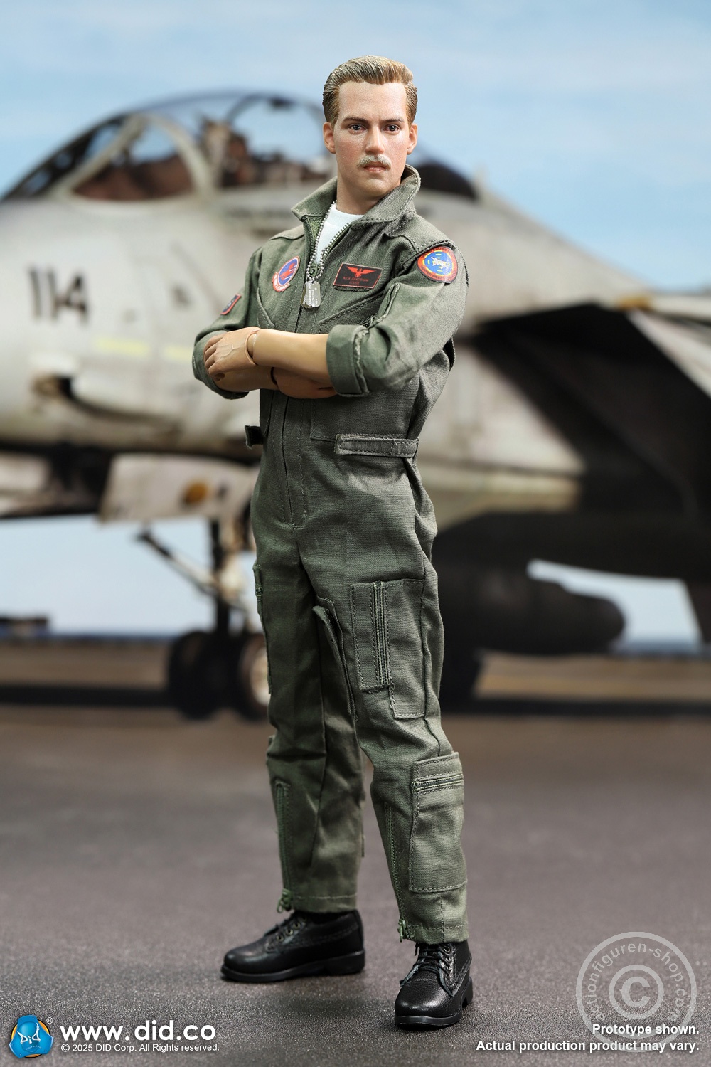US Navy Fighter F-14 Pilot - Tom & Nick - in 1/6 scale US Navy Fighter F-14 Pilot - Tom & Nick - in 1/6 scale