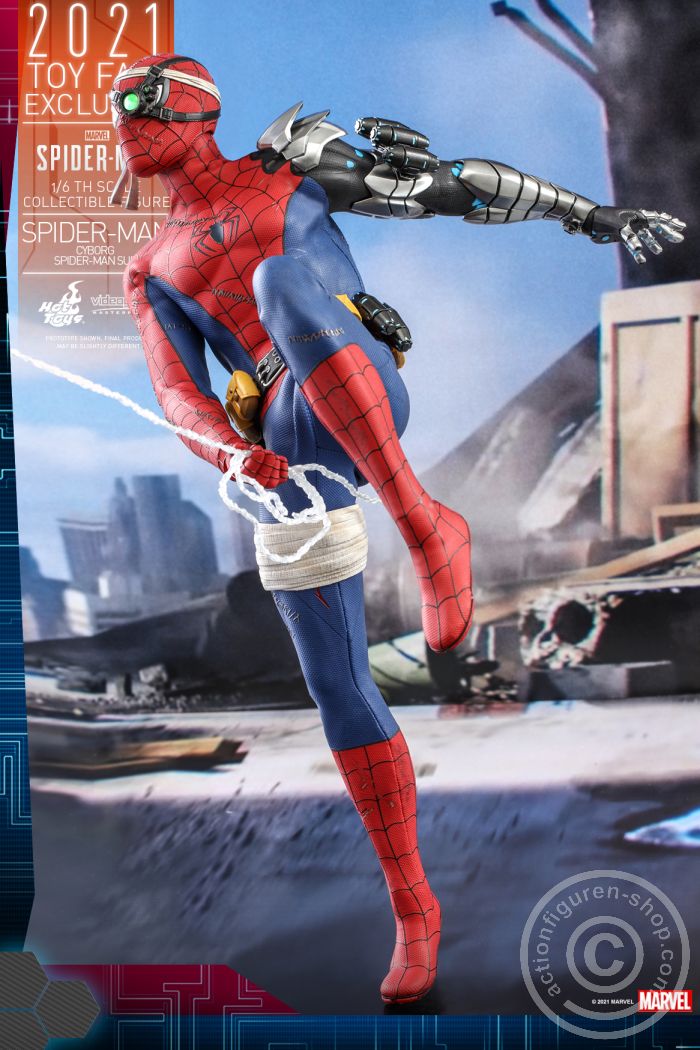 607881-03IFSJujZtRFoYc Marvel's Spider-Man - Spider-Man (Cyborg Spider-Man Suit) - Toy Fair Exclusive - VGM51