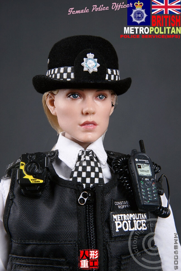 British Metropolitan Female Police Officer