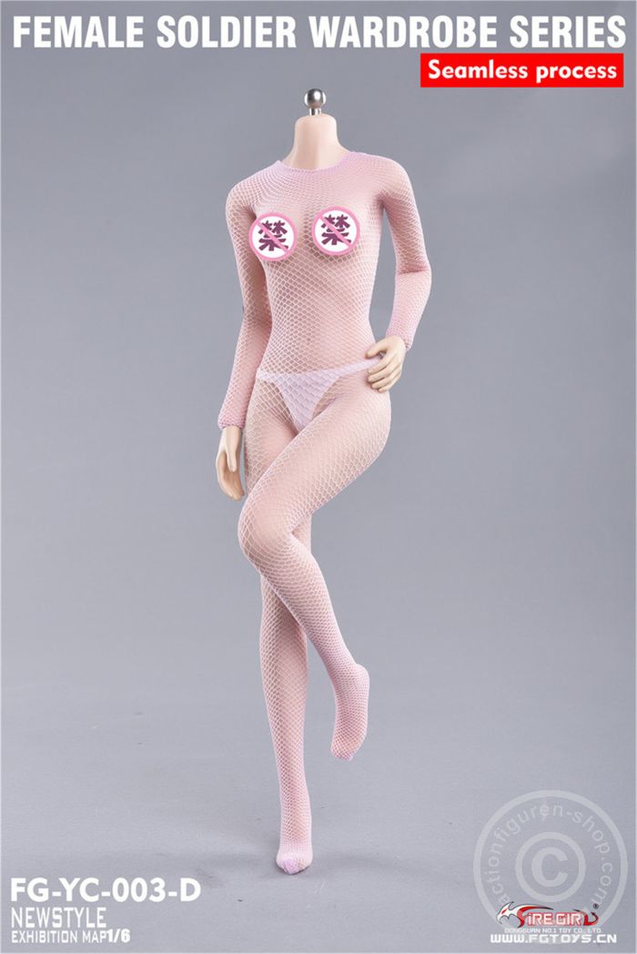 FGYC003D-02 Seamless Mesh Pantyhose - Female Wardrobe Series