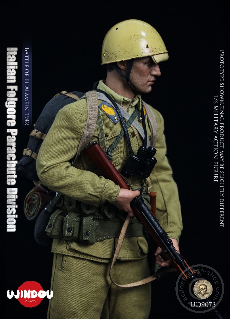 Italian Folgore Parachute Division - Battle of El Alamein 1942 - in 1/6 scale