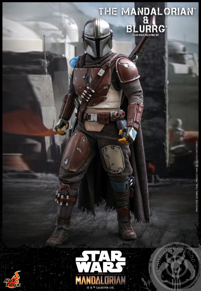 Star Wars: The Mandalorian - Mandalorian & Blurrg - TMS046 Star Wars: The Mandalorian - Mandalorian & Blurrg - TMS046
