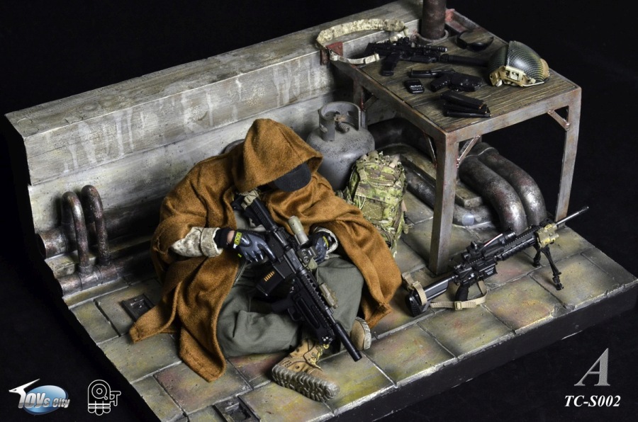 TC-S002A-10CE6U7cz6fkS2g Workshop Roof Scene A - Diorama