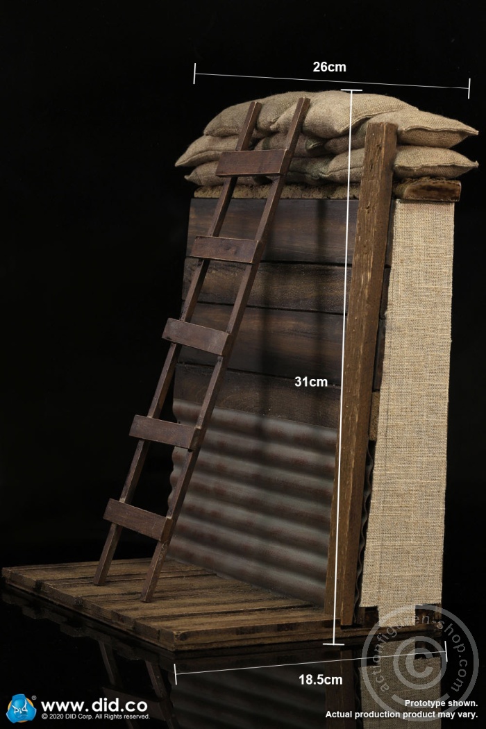 E60061-18 WWI Trench Diorama Set A