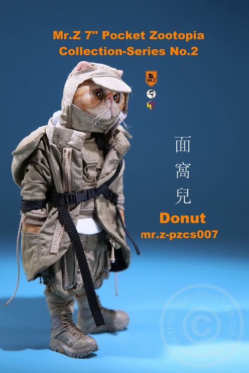 MRZpccs07-02 Donut - 7" Pocket Zootopia Series No.2