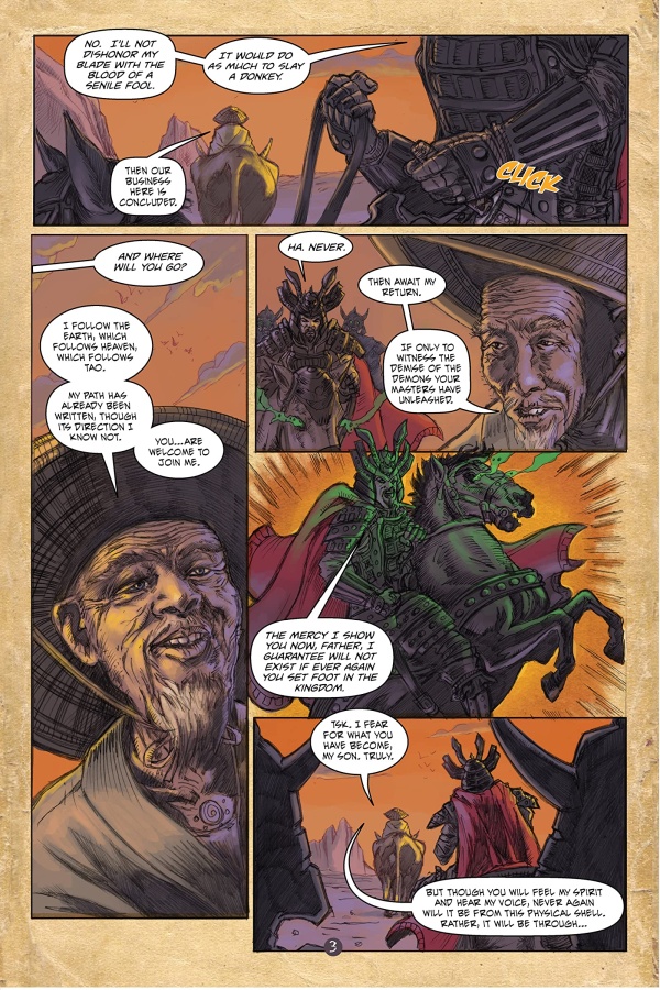 Z-Girl and the 4 Tigers - comic book