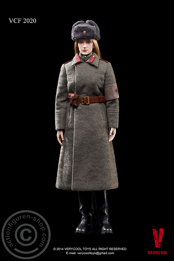 Soviet Red Army Female Soldier