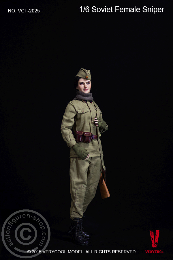 Soviet Red Army Female Sniper
