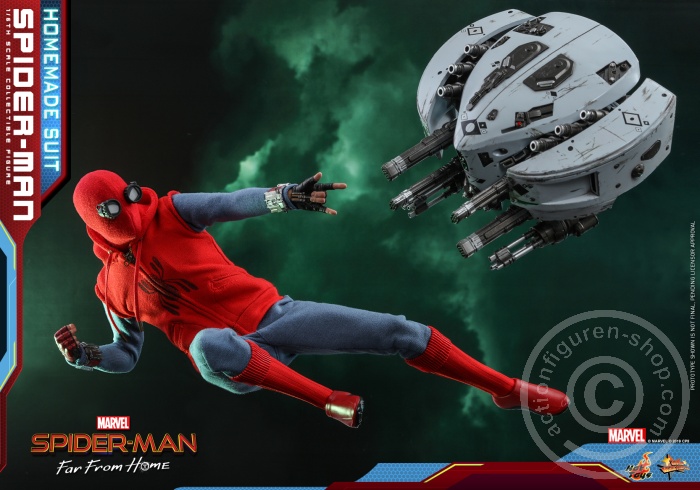 602640-15 Spider-Man: Far From Home - Spiderman (Homemade Suit Version) - MMS552