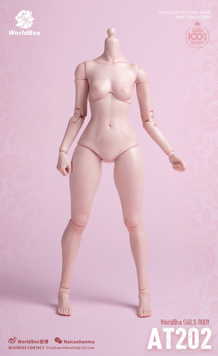 Girl Body - Body color: Fair (Pale)