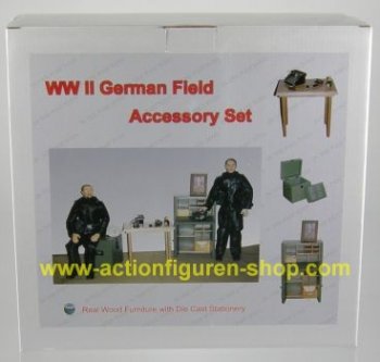 WW II Schreibstuben Möbel & Zubehör Set