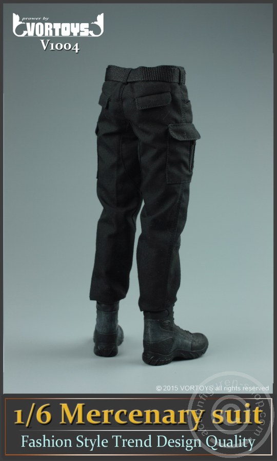 Mercenaries - Black Stealth Suit Set