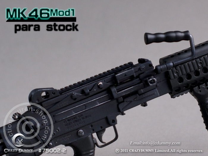 MK46MOD1-para stock - black