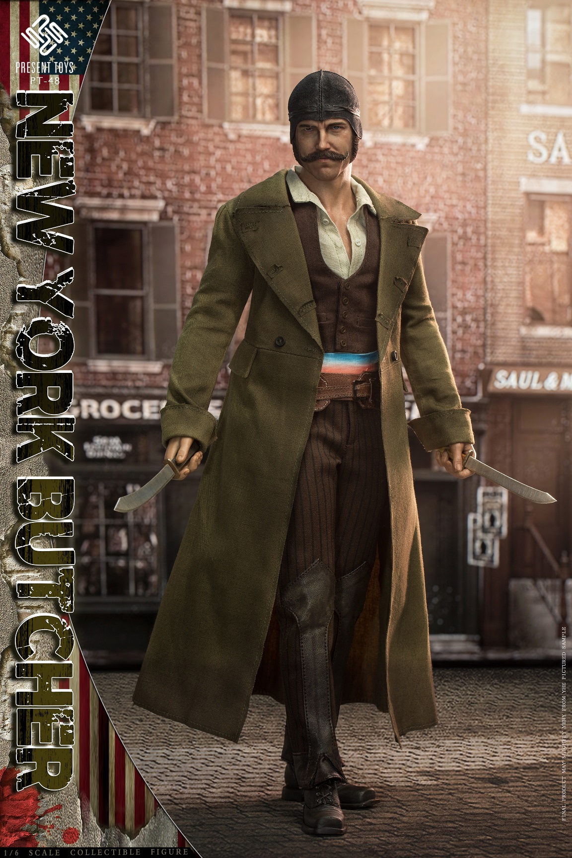 New York Butcher - Brown coat Version
