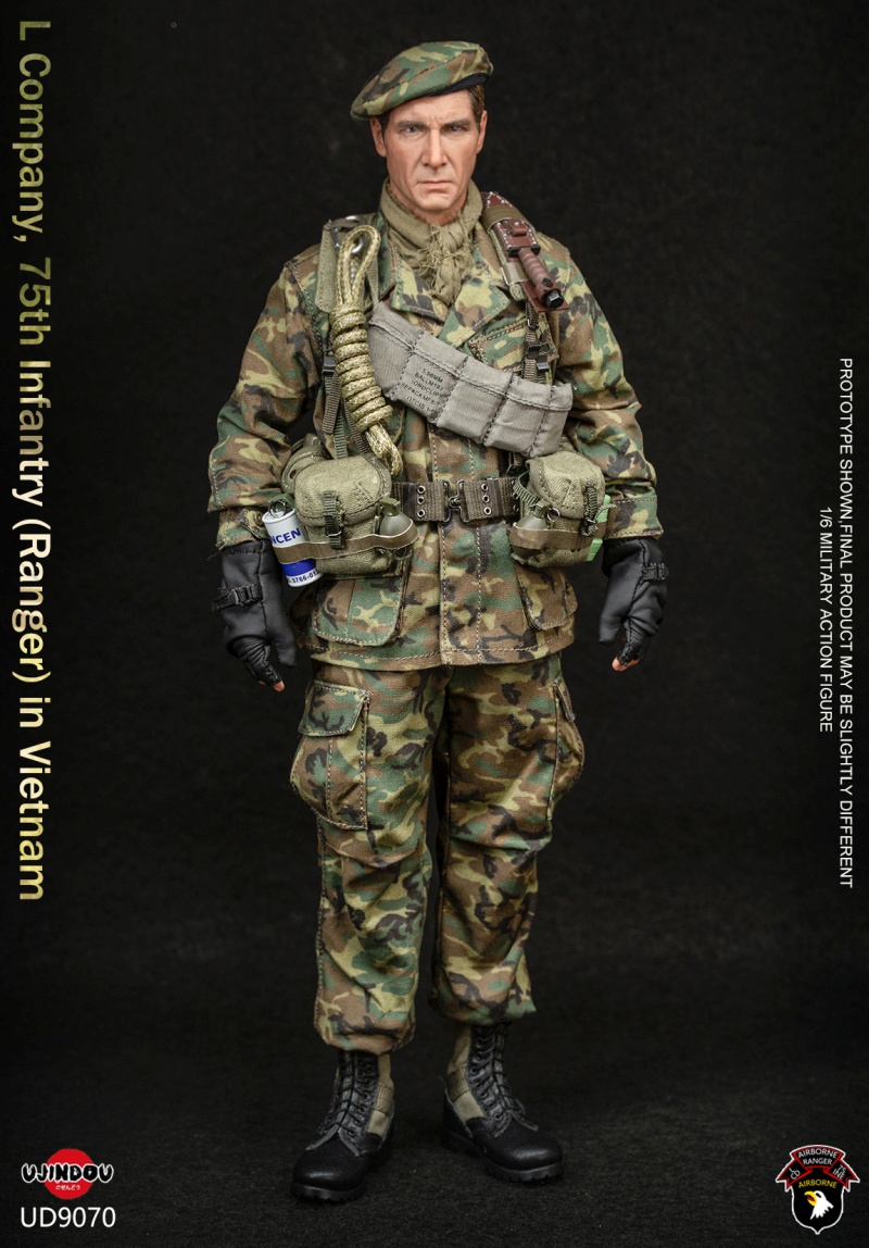 U.S. ARMY L Company - 75th Infantry (Ranger) in Vietnam - in 1/6 scale