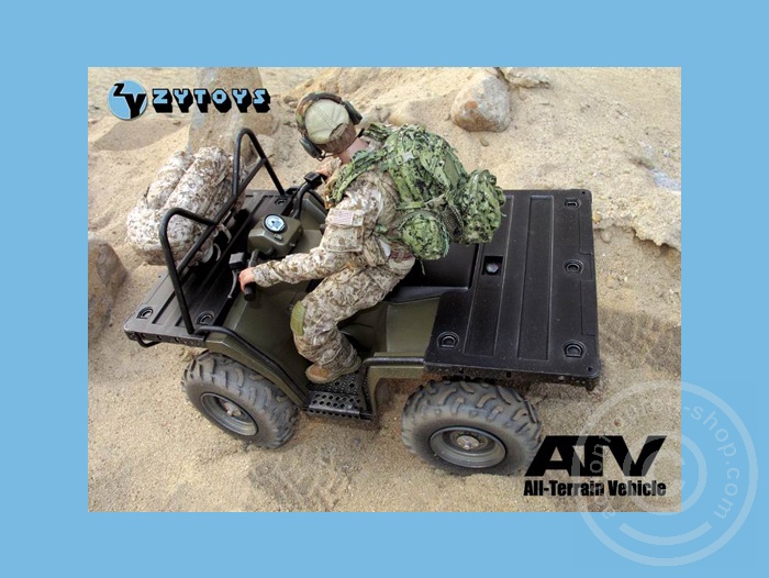 ATV (All-Terrain-Vehicle) - black ATV (All-Terrain-Vehicle) - black