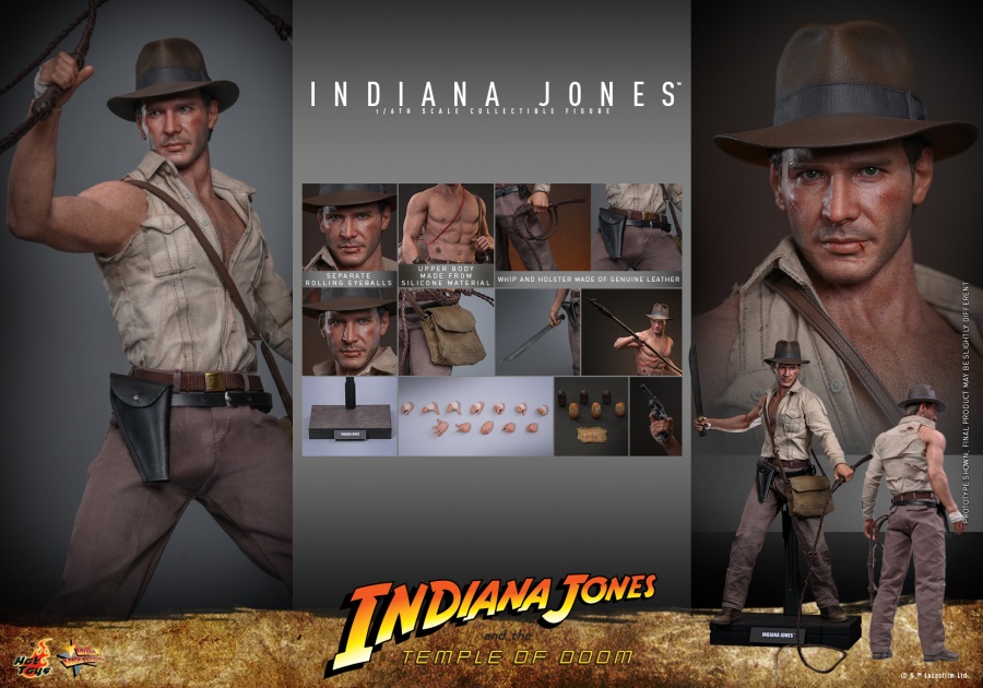 Indiana Jones And the Temple of Doom 1/6th scale Indiana Jones Collectible Figure - MMS860