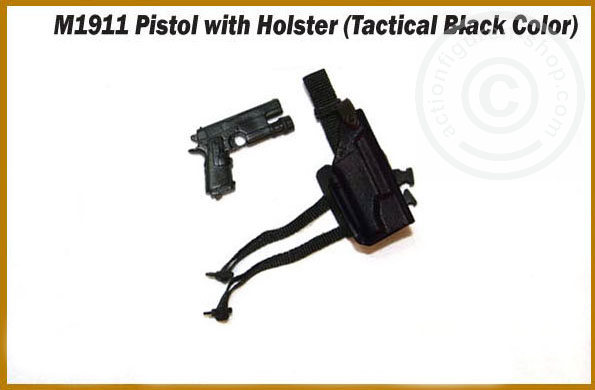 Colt M1911 Pistole mit Holster