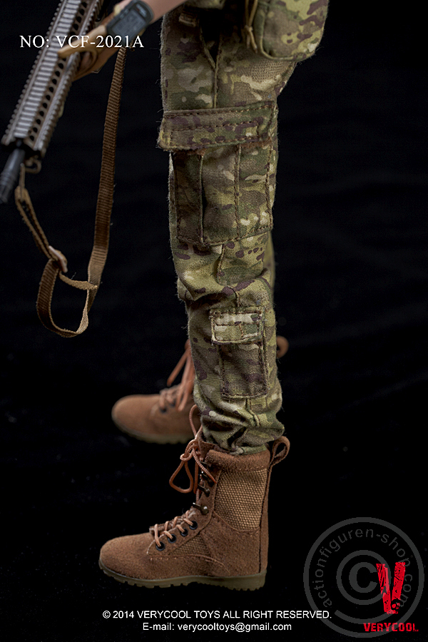 Female Shooter - CP Camouflage