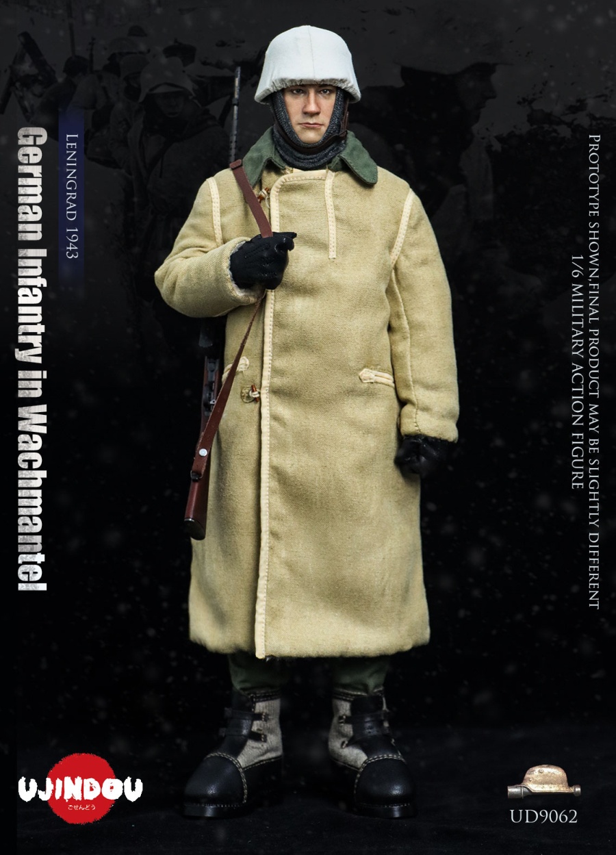 German Infantry - Wachmannschaft - w/ Wachmantel - Leningrad 1943 - in 1/6 scale
