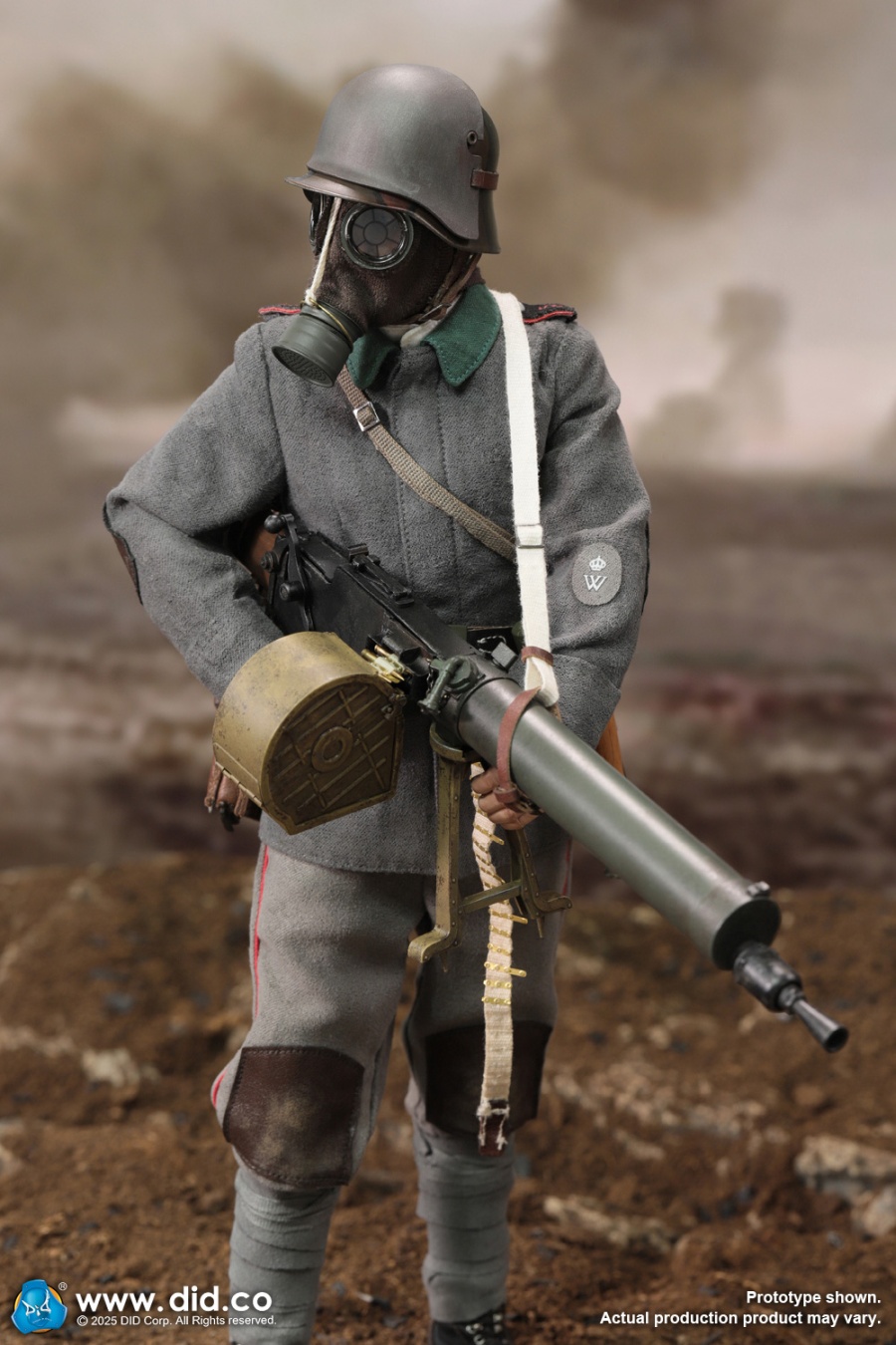 Arthur - WWI German MG08 Machine Gunner – in 1/6 scale Arthur - WWI German MG08 Machine Gunner – in 1/6 scale