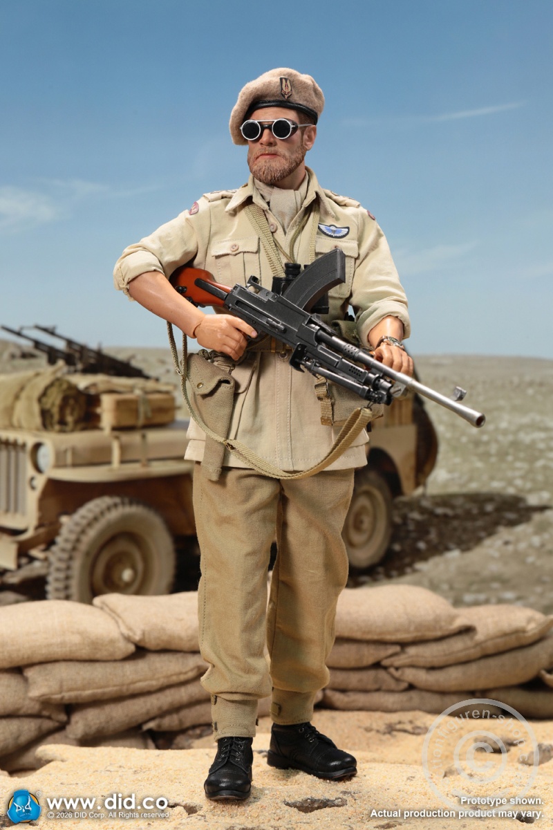 Alan - WWII British SAS Special Forces Colonel - in 1/6 scale