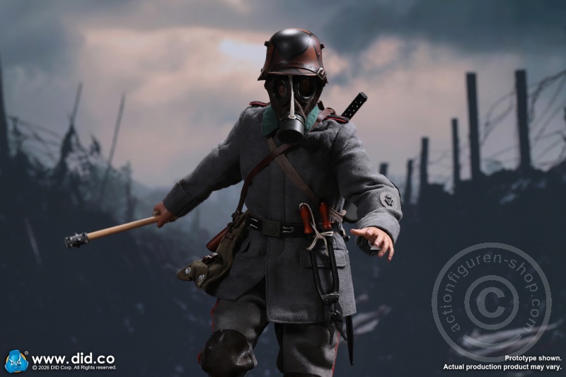 Bodo - WW I German Army Stormtrooper Infantry - in 1/6 scale
