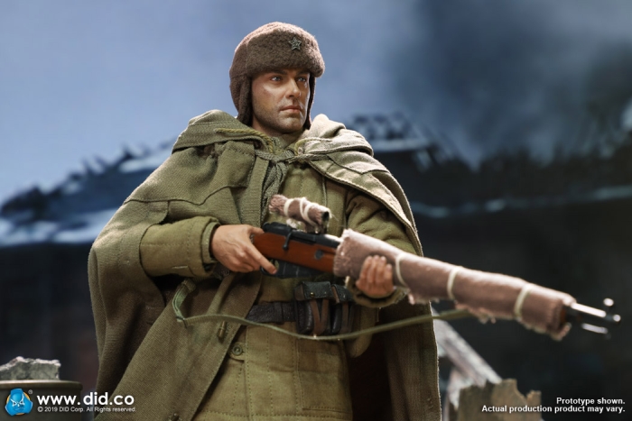 Vasily Zaitsev - WW II Red Army Sniper - with weathering