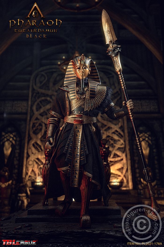 PL2021-178A-01 Pharaoh Tutankhamun - Black