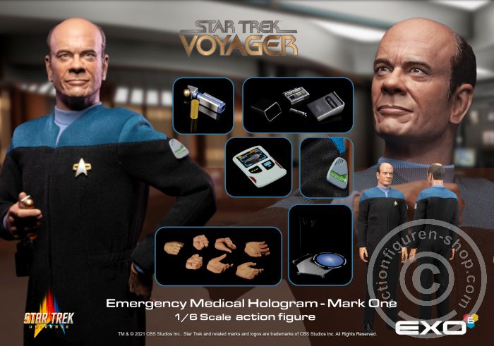 The Doctor (Emergency Medical Hologram, EMH) - Star Trek: Voyager