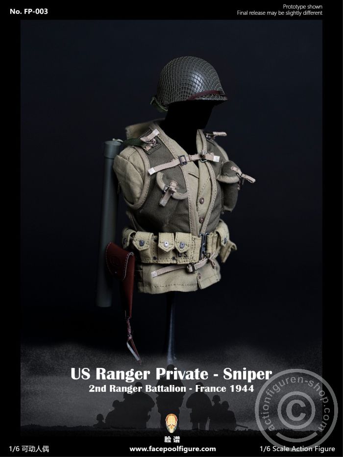 Sniper Private Jackson US Army Ranger - Special Edition w/ Diorama