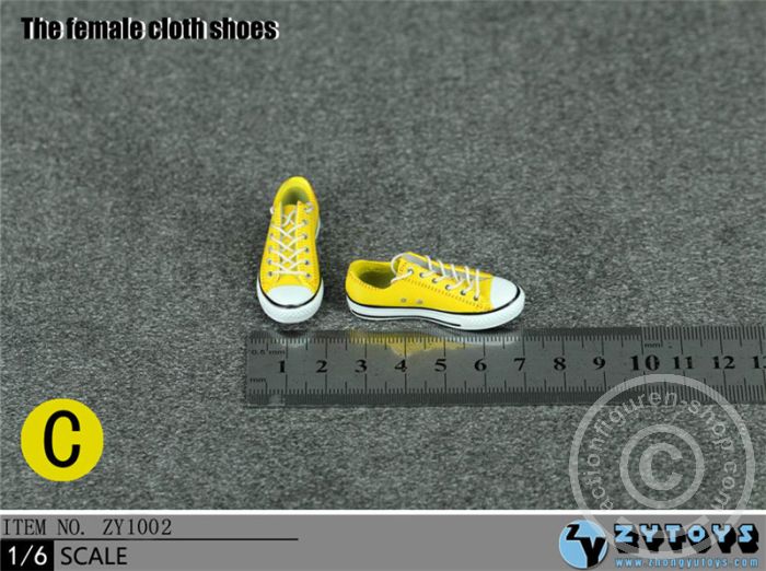 Female Sneakers - yellow