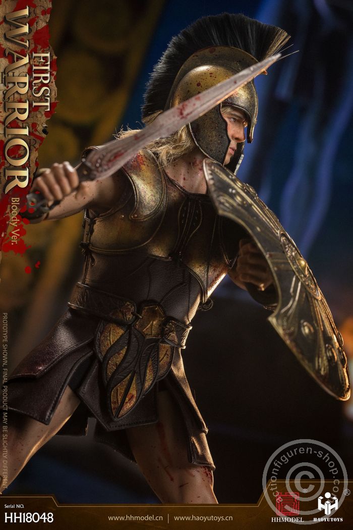 HH18048-07 Greek First Warrior - Bloody Battle Version - Trojan