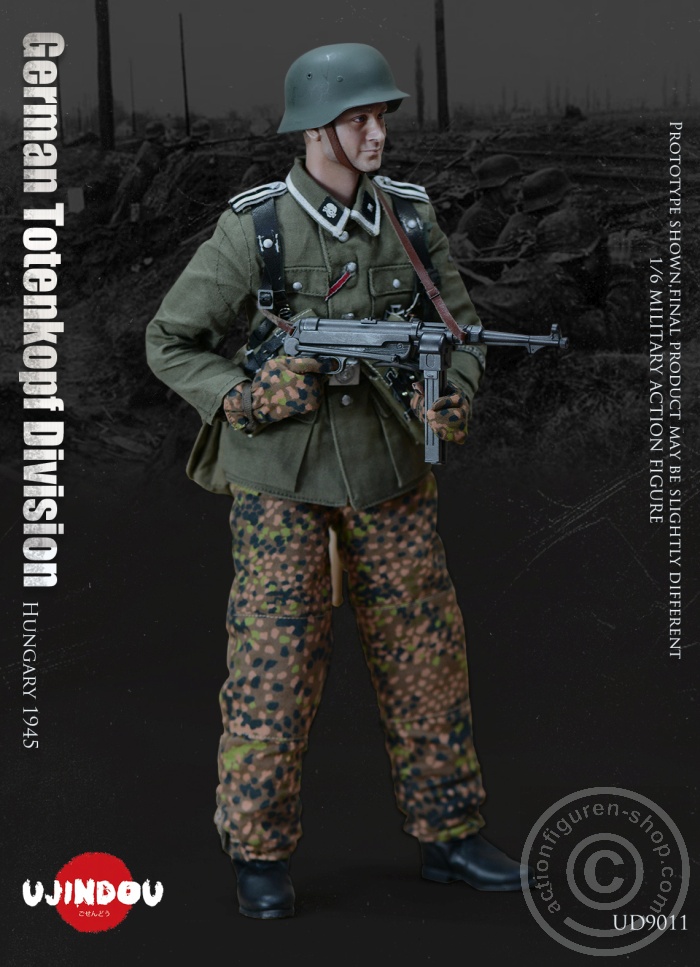 German Totenkopf Division WW-II - Hungary 1945