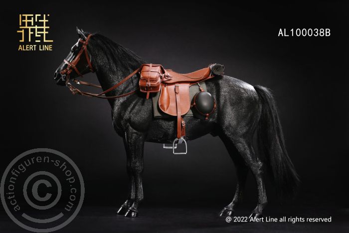 WWII German Battle Steed - Black WWII German Battle Steed - Black