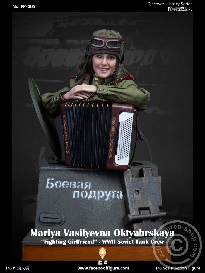 FP005B-13 Mariya Oktyabrskaya - WWII Soviet Tank-Fighter - Special Version