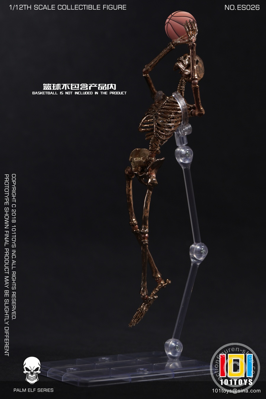 Palm Elf Series - Skeleton Frame Body - Limited Edition Gold double Set - in 1/12 scale